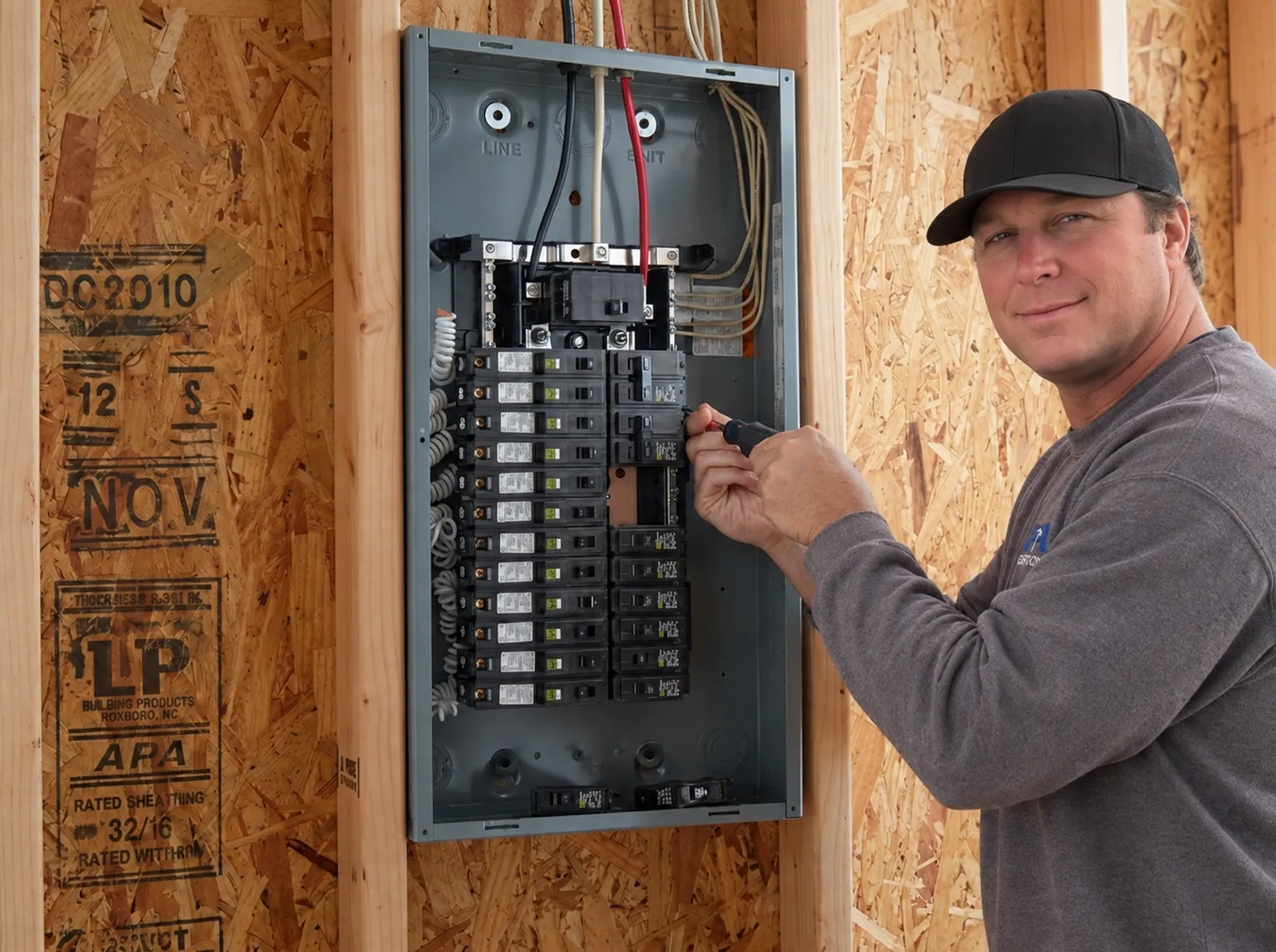 Remplacement de panneau électrique